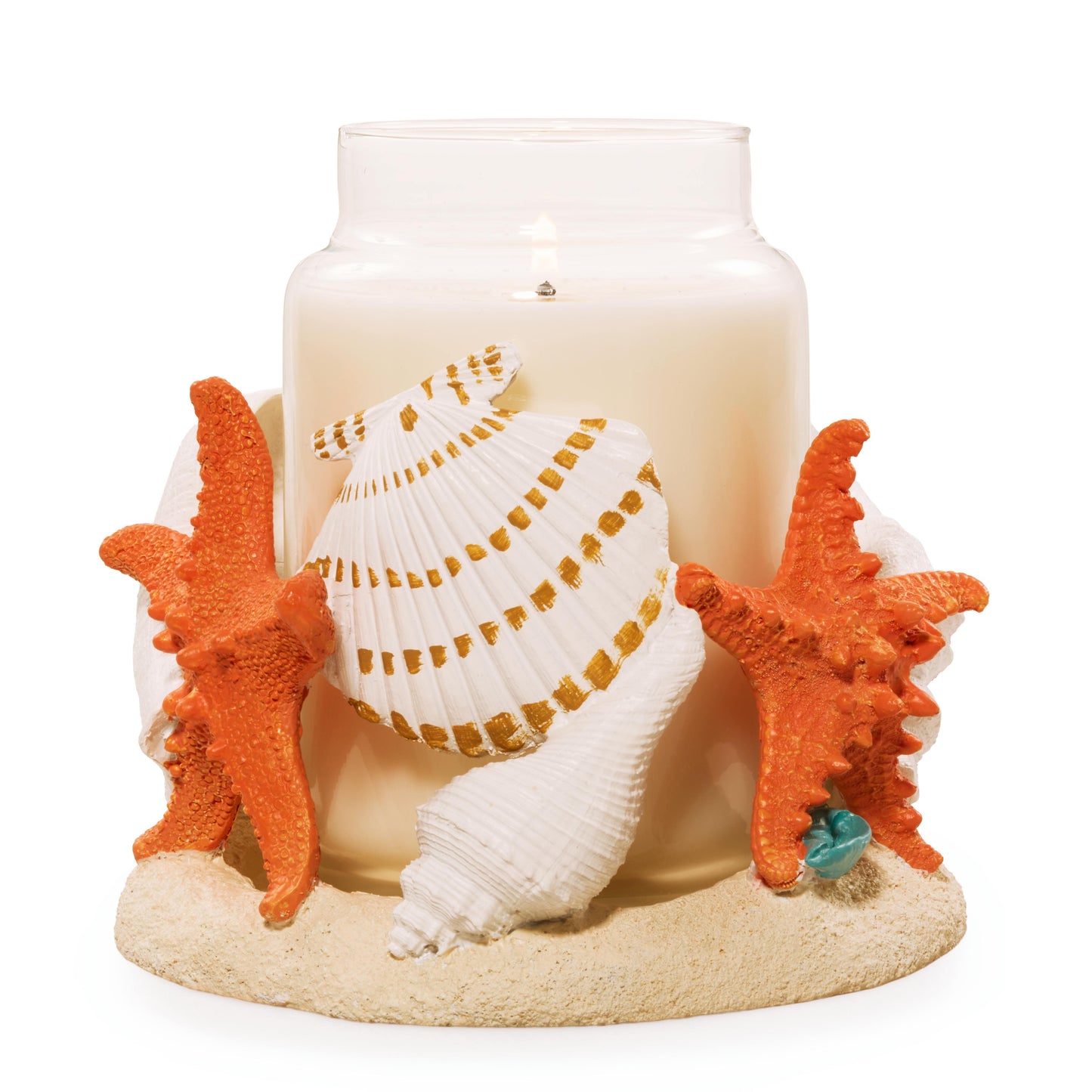 Seashell Jar Candle Holder EQI0