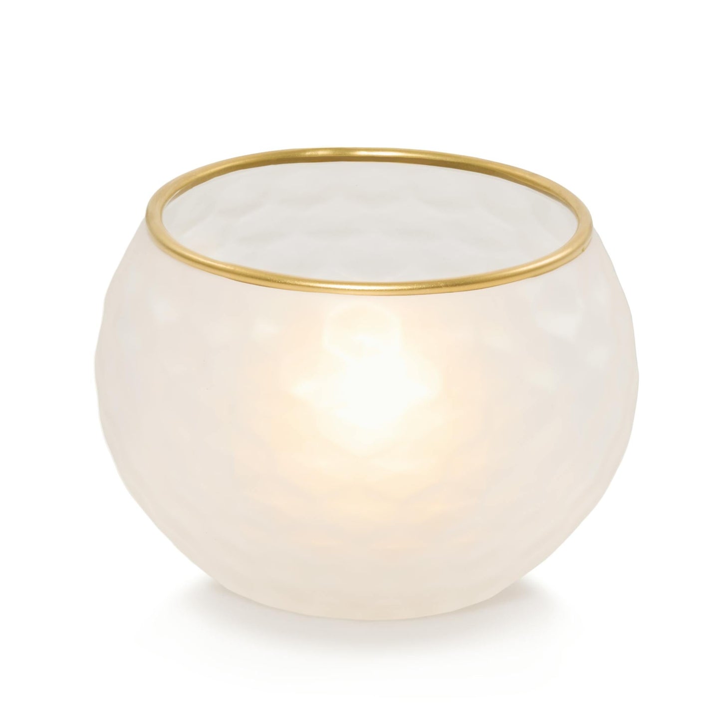Frosted Honeycomb Tea Light Candle Holder N3HK