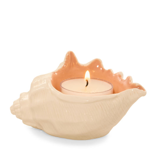 Seashell Tea Light Candle Holder BDE8
