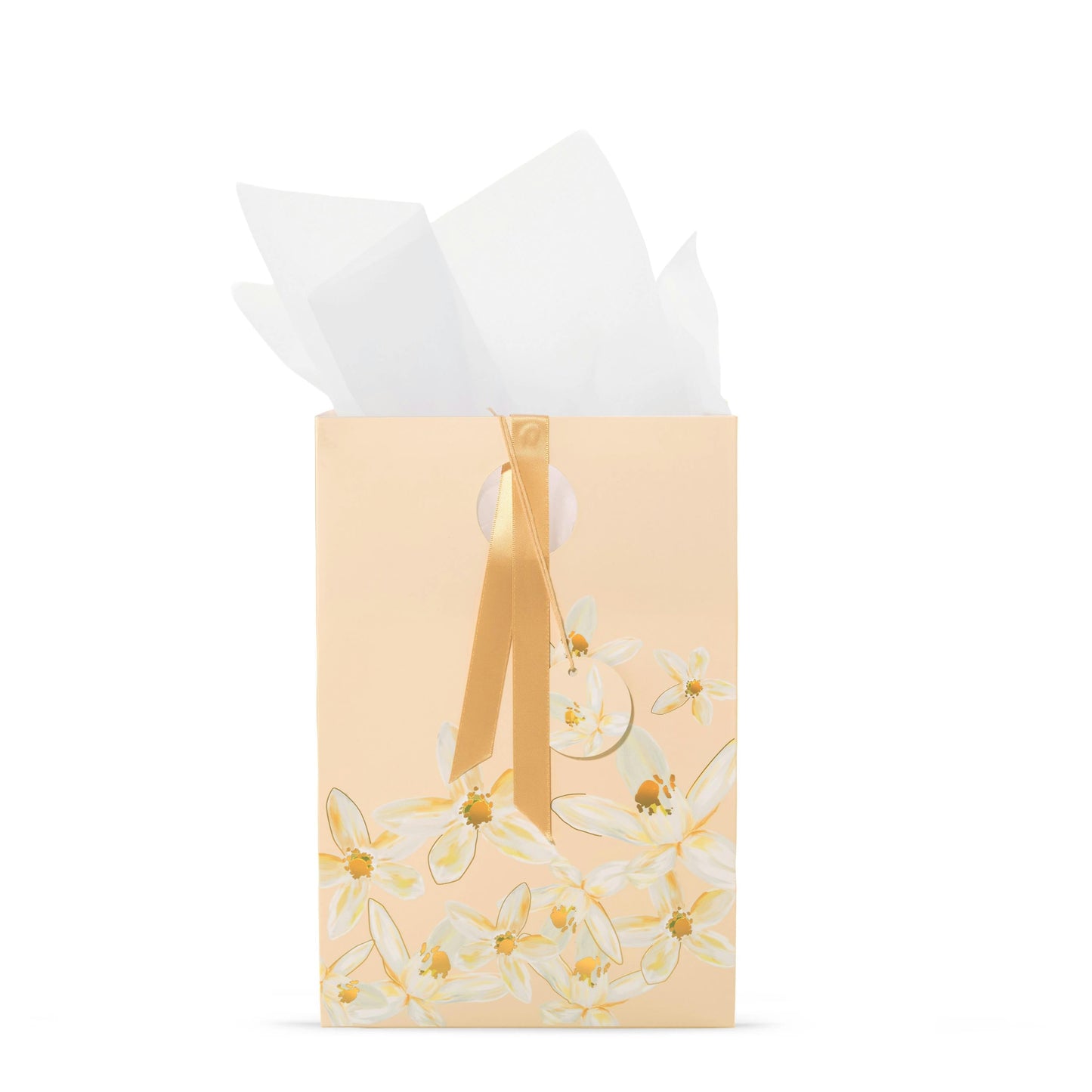 Peach Jasmine Floral Gift Bag WKJH